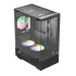 ARS Snow J-330-1 ARGB mATX Mid Tower Gaming Desktop Casing